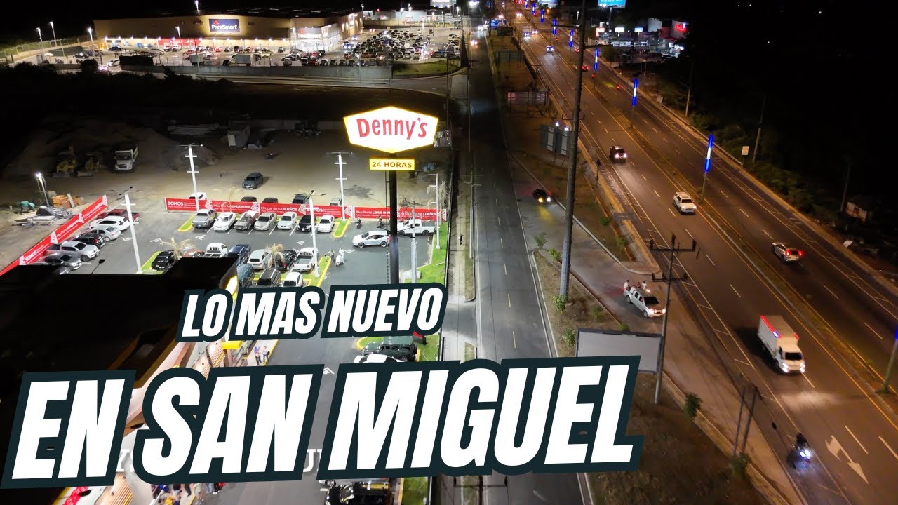 Lo Mas Nuevo En San Miguel El Salvador desde el Drone