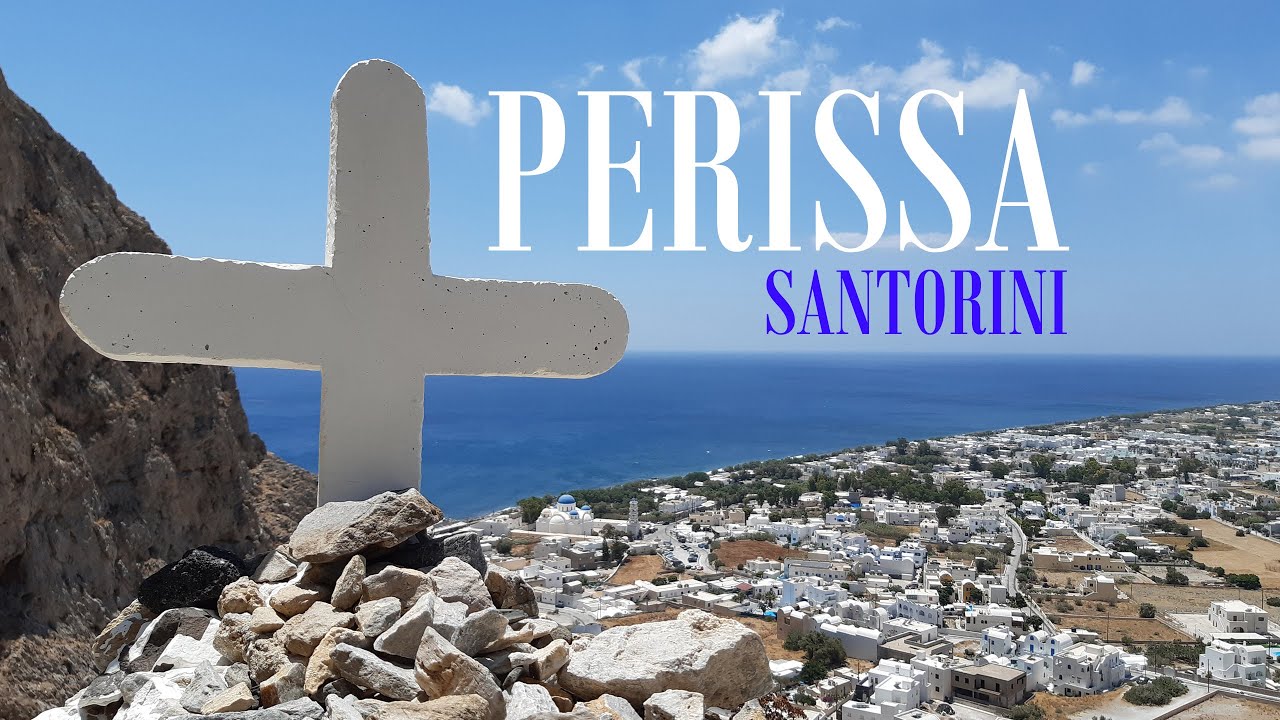 Hiking around PERISSA | SANTORINI 🇬🇷 GREECE | THERA