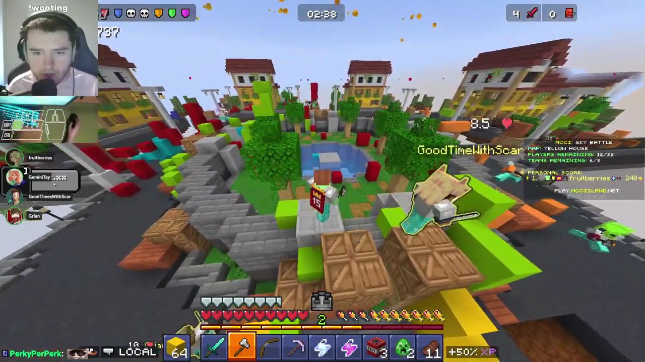 fruitberries 9 kill skybattle (ft. grian, gem and scar)