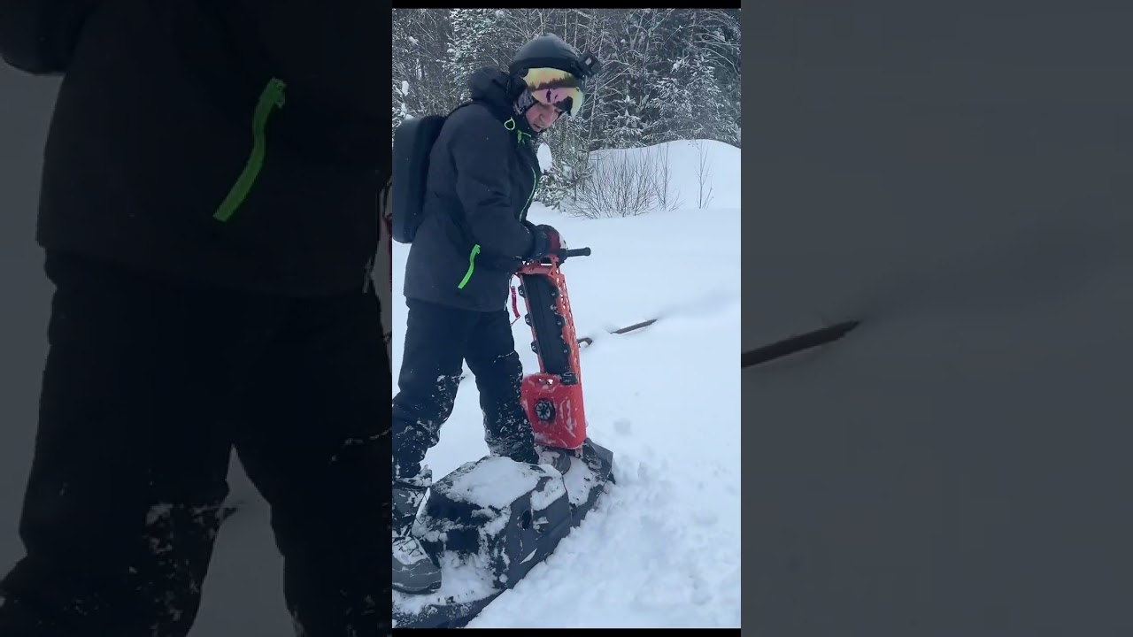 МотоСноуБордная покатушка