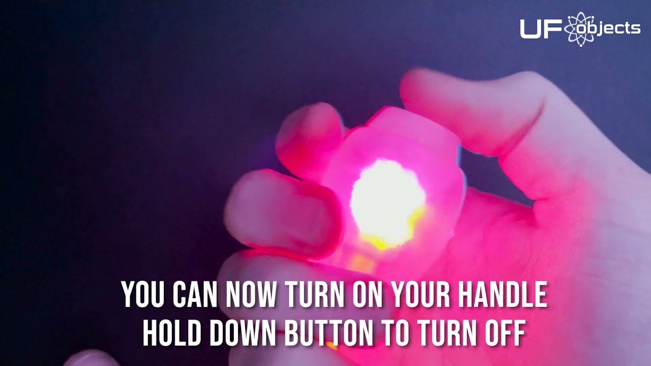 LED OVOGrip Orbit Handle Set Up - Ultimate Flow Objects