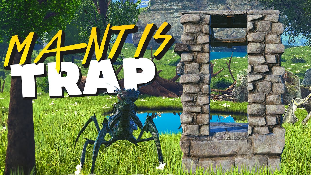 How to Build a Mantis Taming Trap - Ark