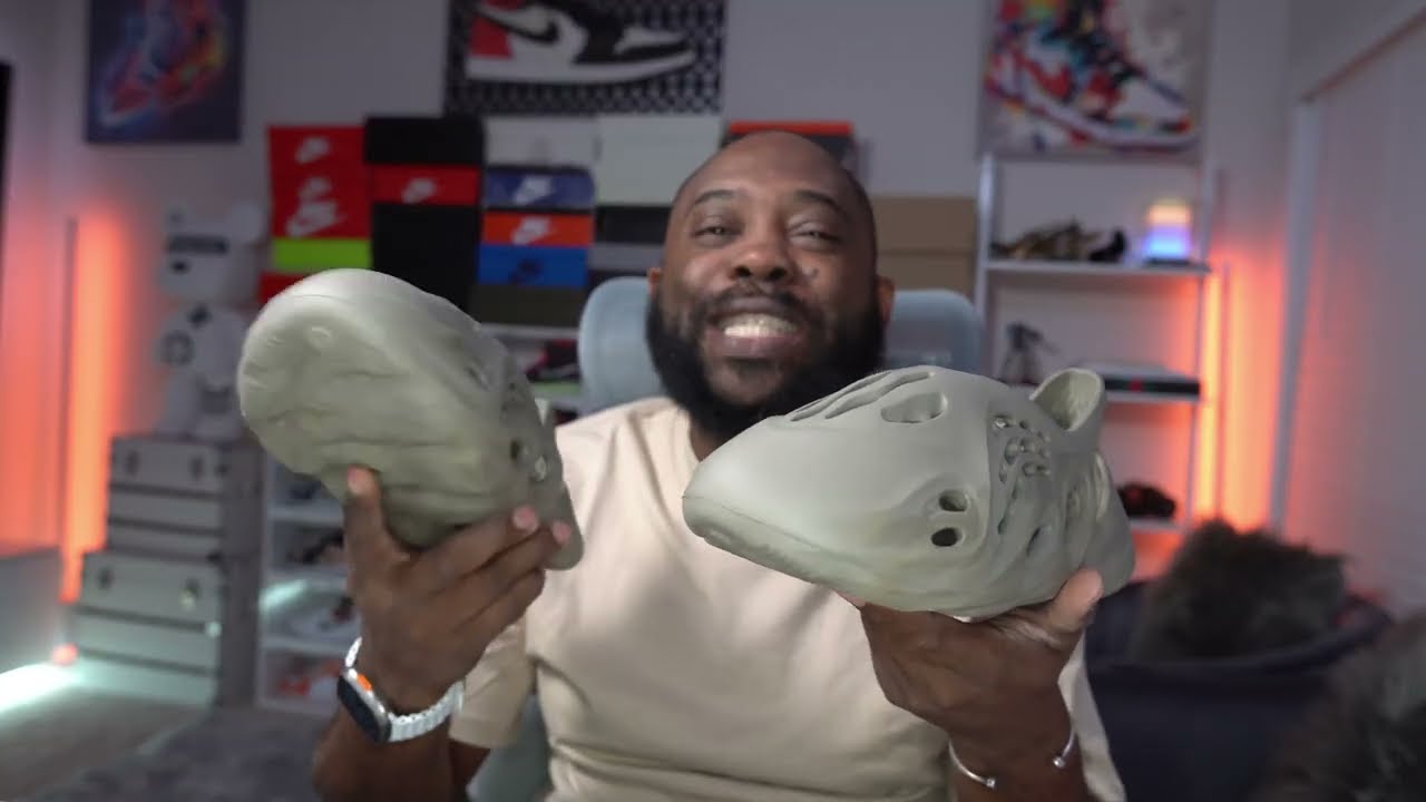 YEEZY FOAM RUNNER STONE SAGE UNBOXING ON FEET