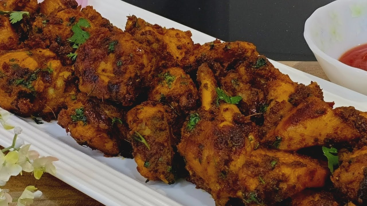 Chicken Dry Roast Recipe | Easy & Tasty