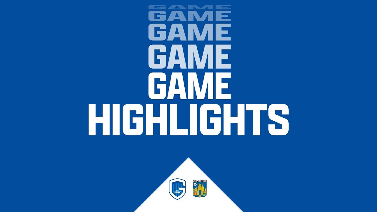 ⚽️13 - KRC Genk -KVC Westerlo: 6-1 - Game Highlights (18/10/2022)