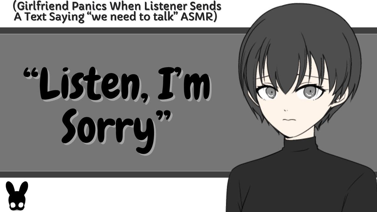 Listen, I'm Sorry (Girlfriend ASMR)