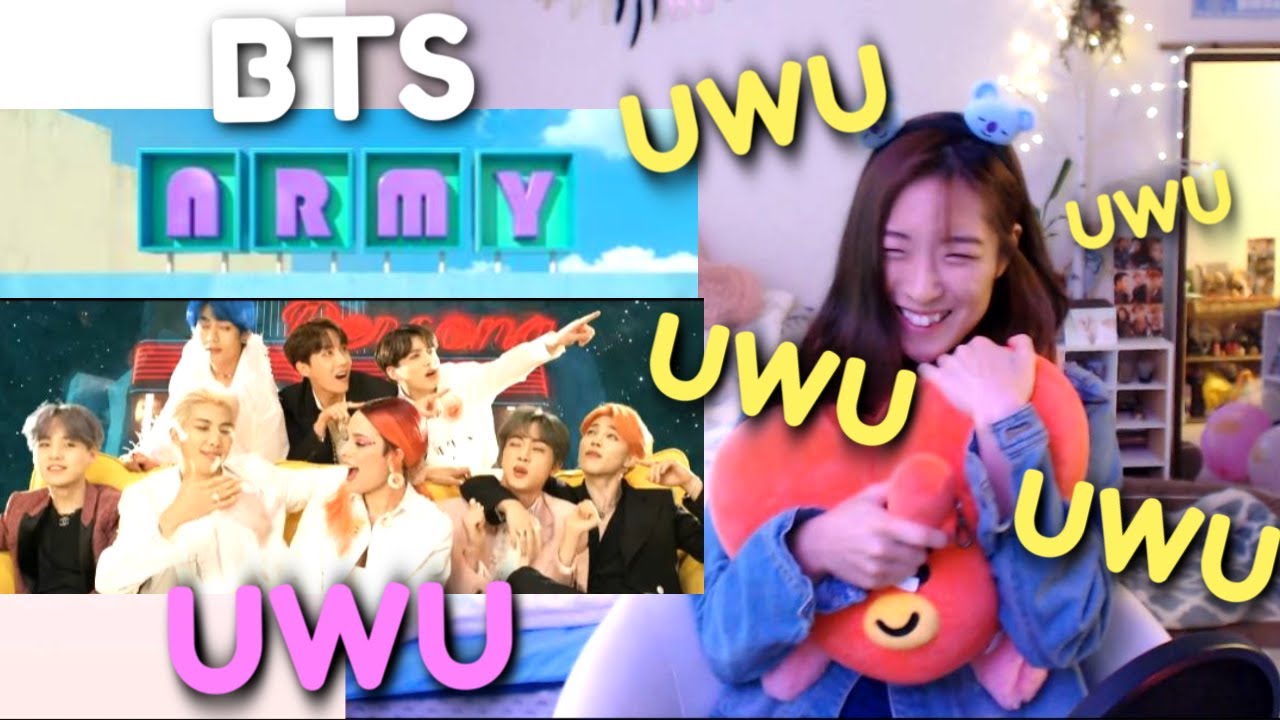 BTS -  ARMY WITH LUV VERSION (Boy With Luv feat. Halsey) Official MV REACTION | 방탄소년단 - 작은 것들을 위한 시