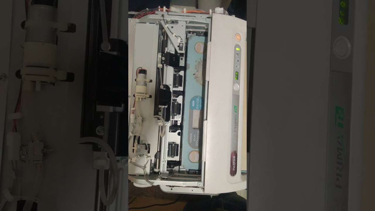 Imaging plate scanner in the fuji CR  system