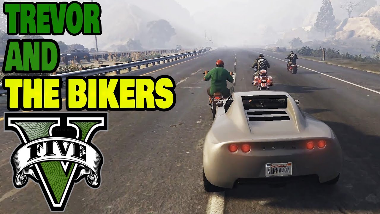 Trevor Mess With Bikers