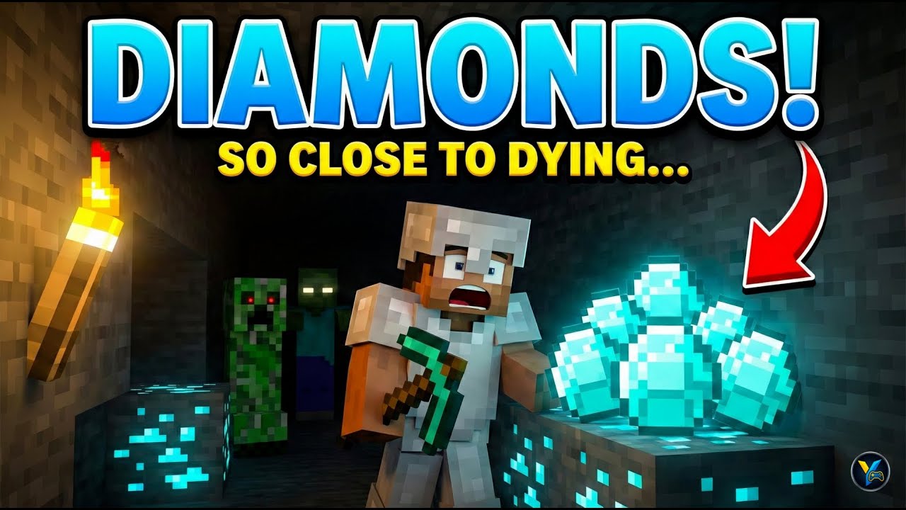 Day 4: The Hunt for Diamonds💎 & Cave Exploration☠️
