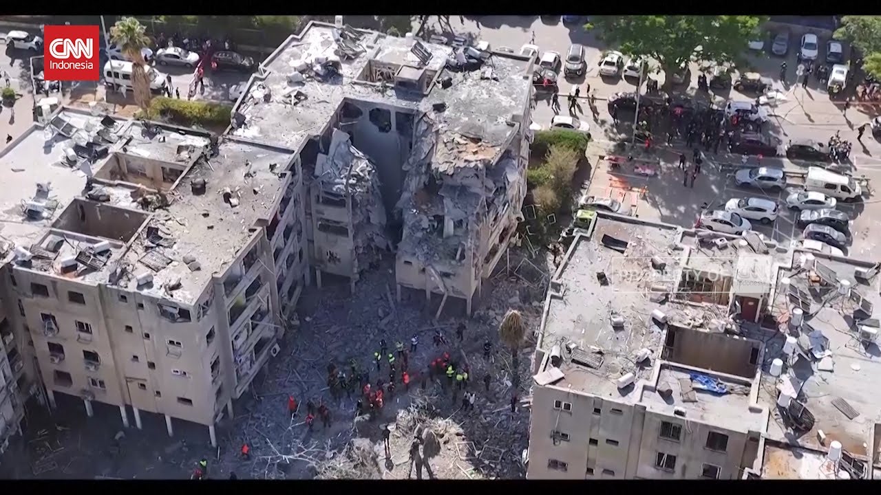 Momen Israel Babak Belur Dihantam Rudal Iran