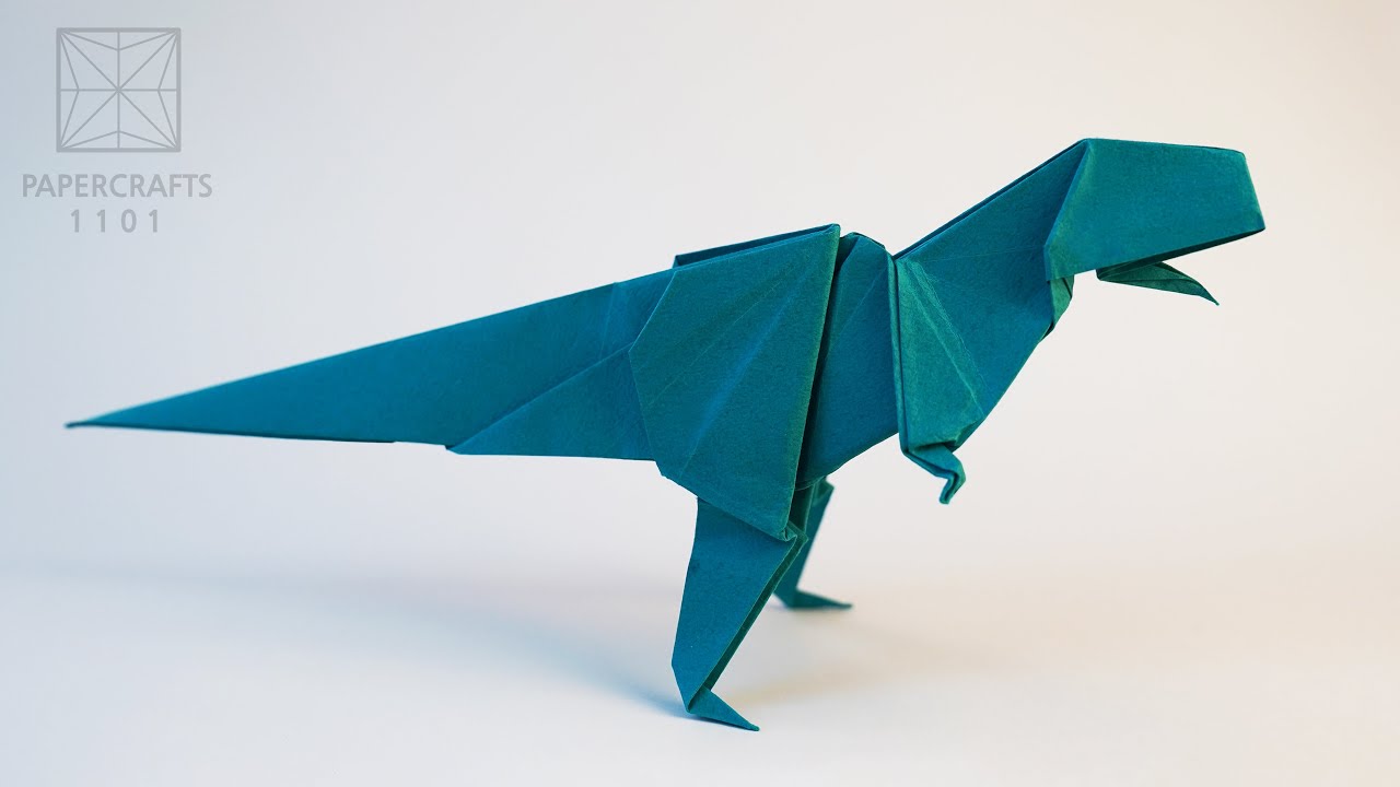 Origami Dinosaur Allosaurus