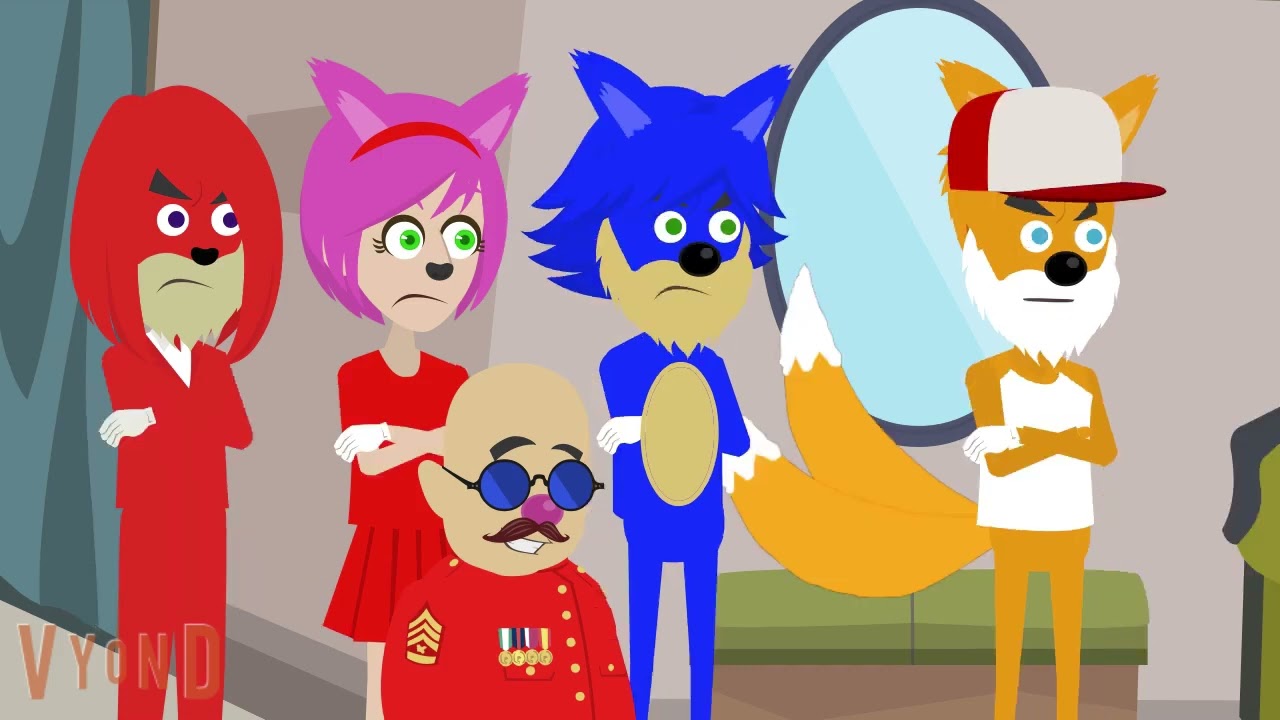Sonic exe screams the F bomb into the intercom⧸grounded