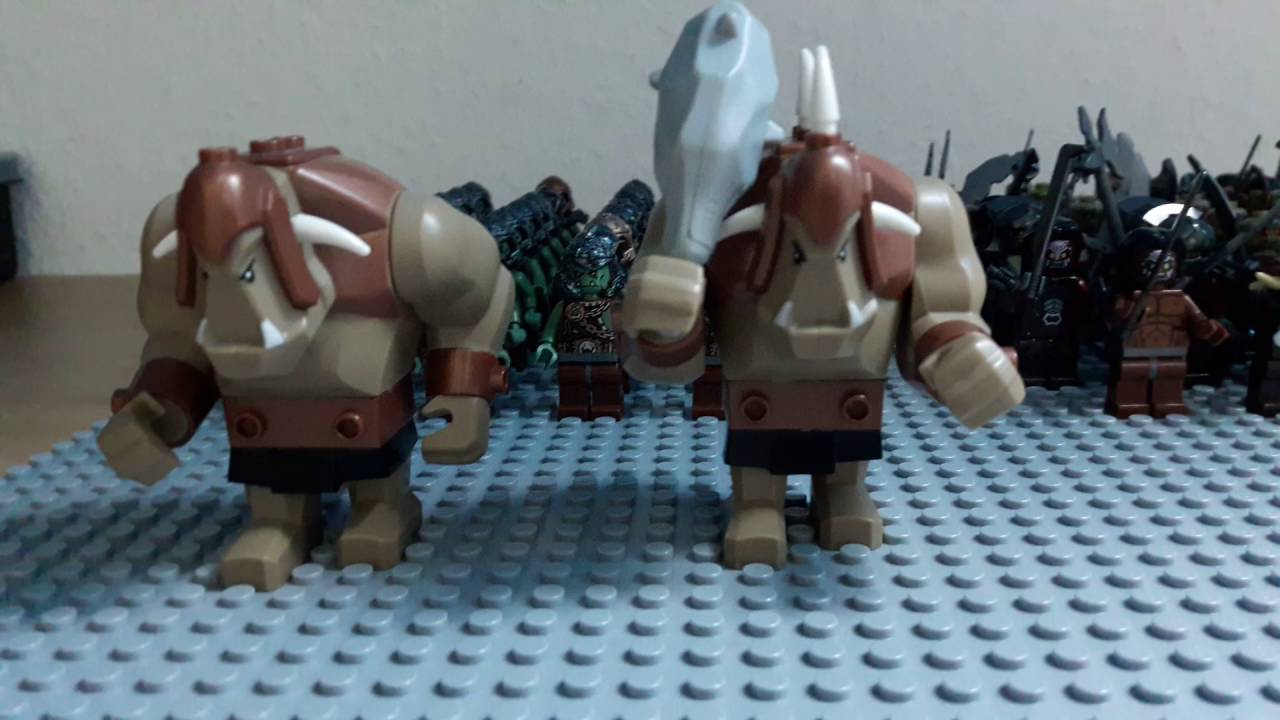 Lego Orc and Dwarf Army