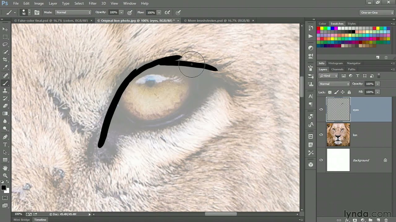 Учебное пособие по Photoshop — ручная раскраска изображения с помощью Wacom Cintiq