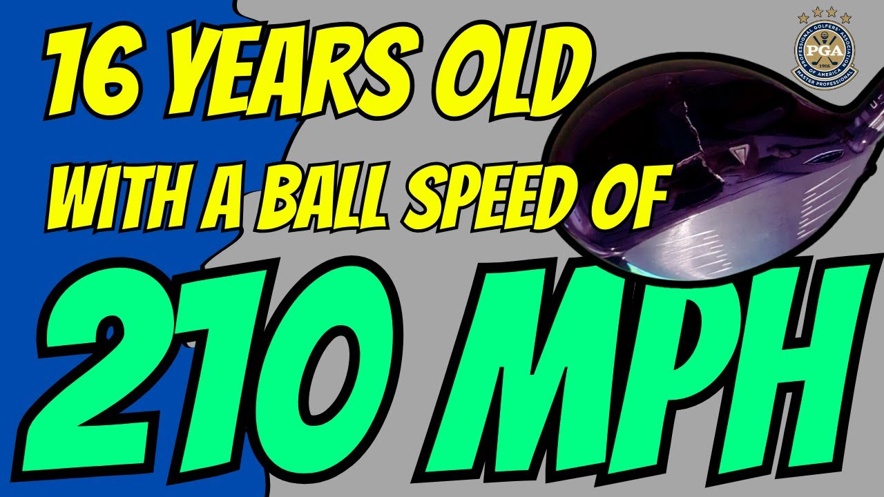 Can This Young Golfer Get 210MPH Ball Speed?