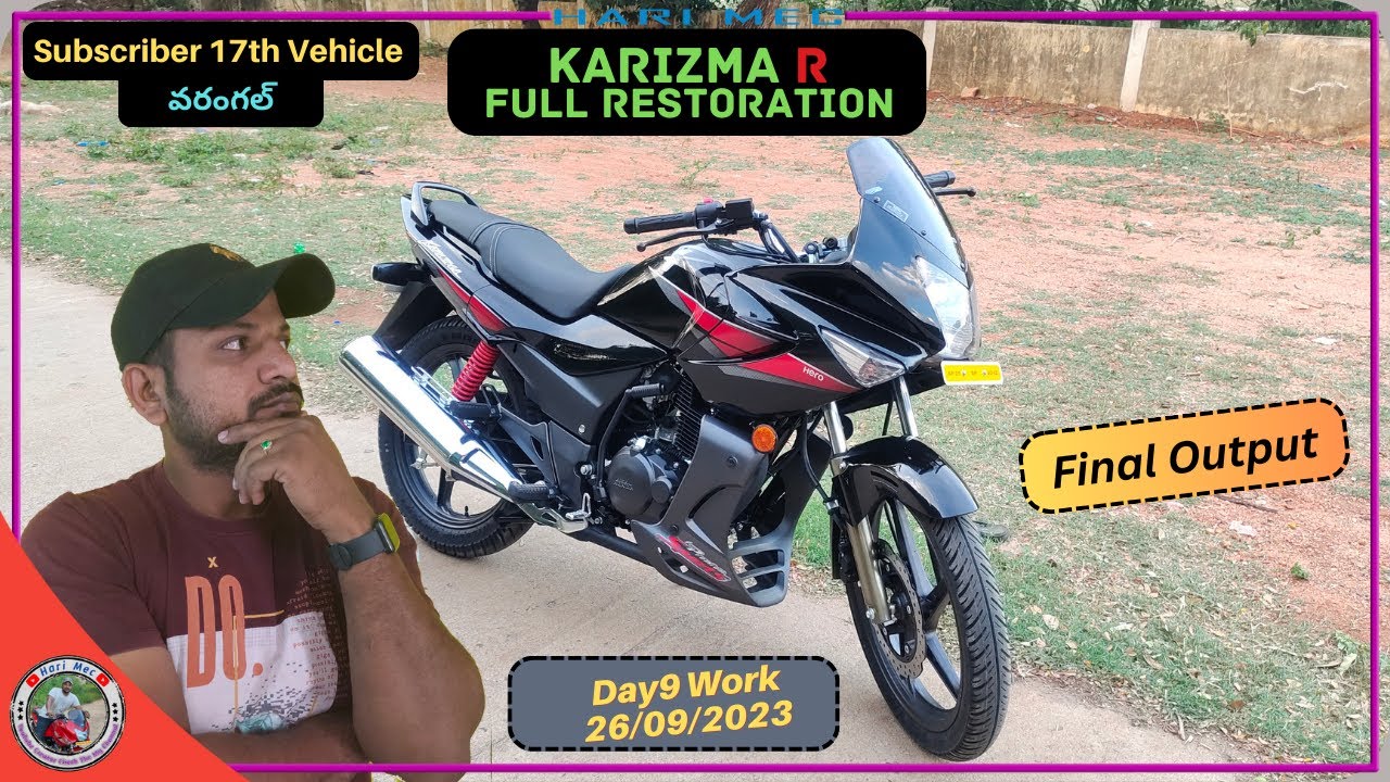 Warangal Karizma Full Restoration Day9 | Hari Mec