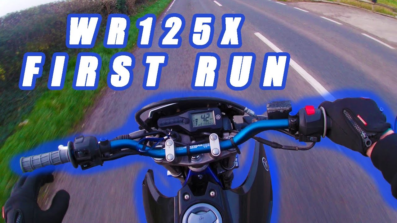 WR125X | FIRST RIDE OUT | GOPRO (POV)