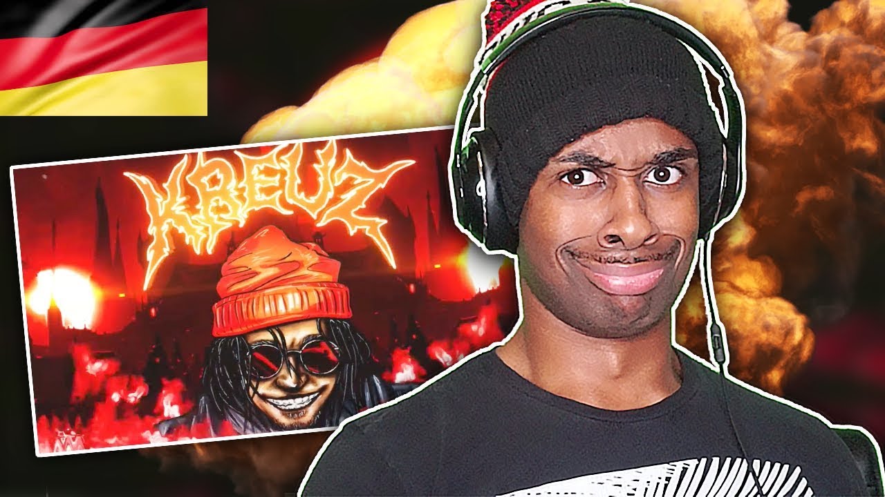 AMERICAN REACTS TO GERMAN RAP | YOUNG KIRA - KREUZ
