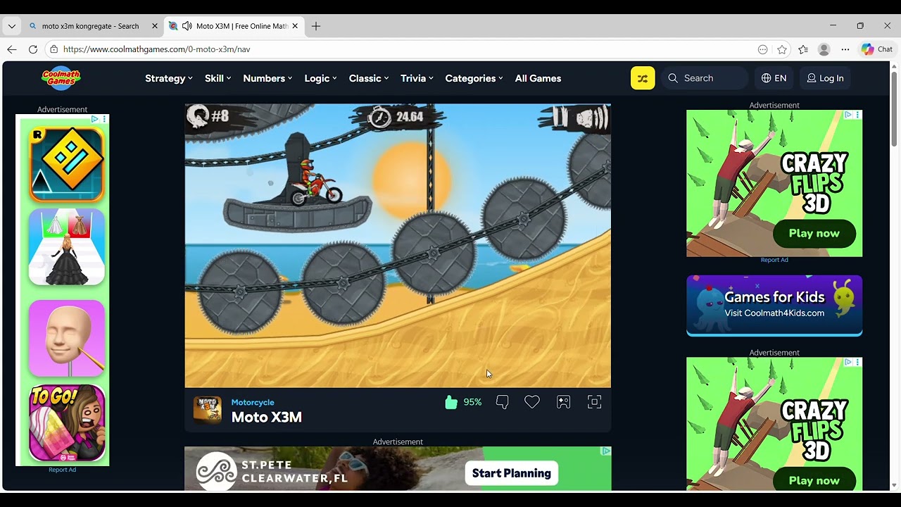 я играю B Moto x3m