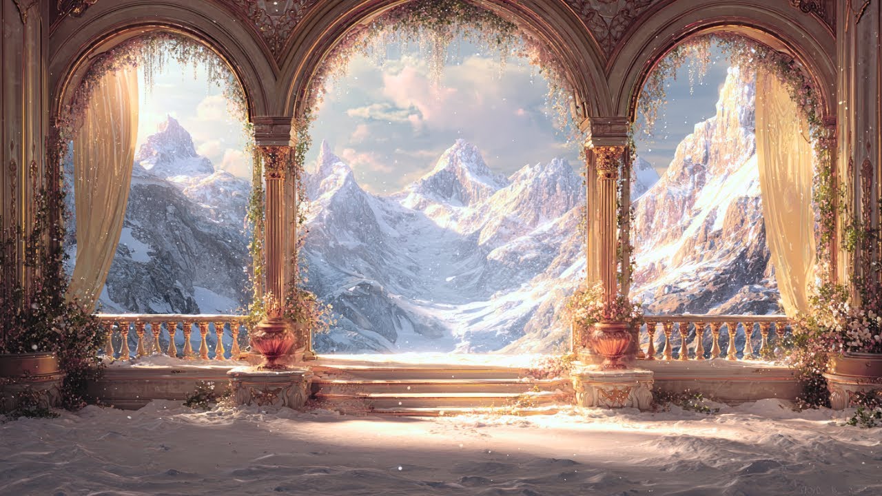 Quiet Winter Passage ❄️ 8 Hours of Gentle Melancholic Winter Piano | Calm Music for Sleep & Study