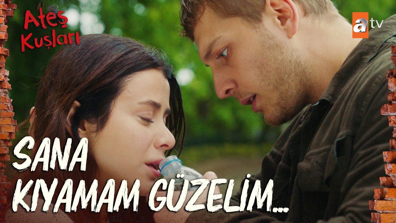 Barbaros, Gülayşe'yi kollarında sakinleştirdi😍  - Ateş Kuşları 16. Bölüm