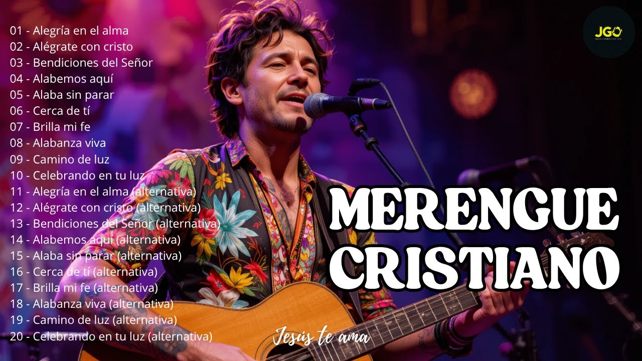 🪇 Mix - Éxitos Merengue Cristiano 2025 | Enciende tu Espíritu: Merengue Cristiano que Celebra a Dios