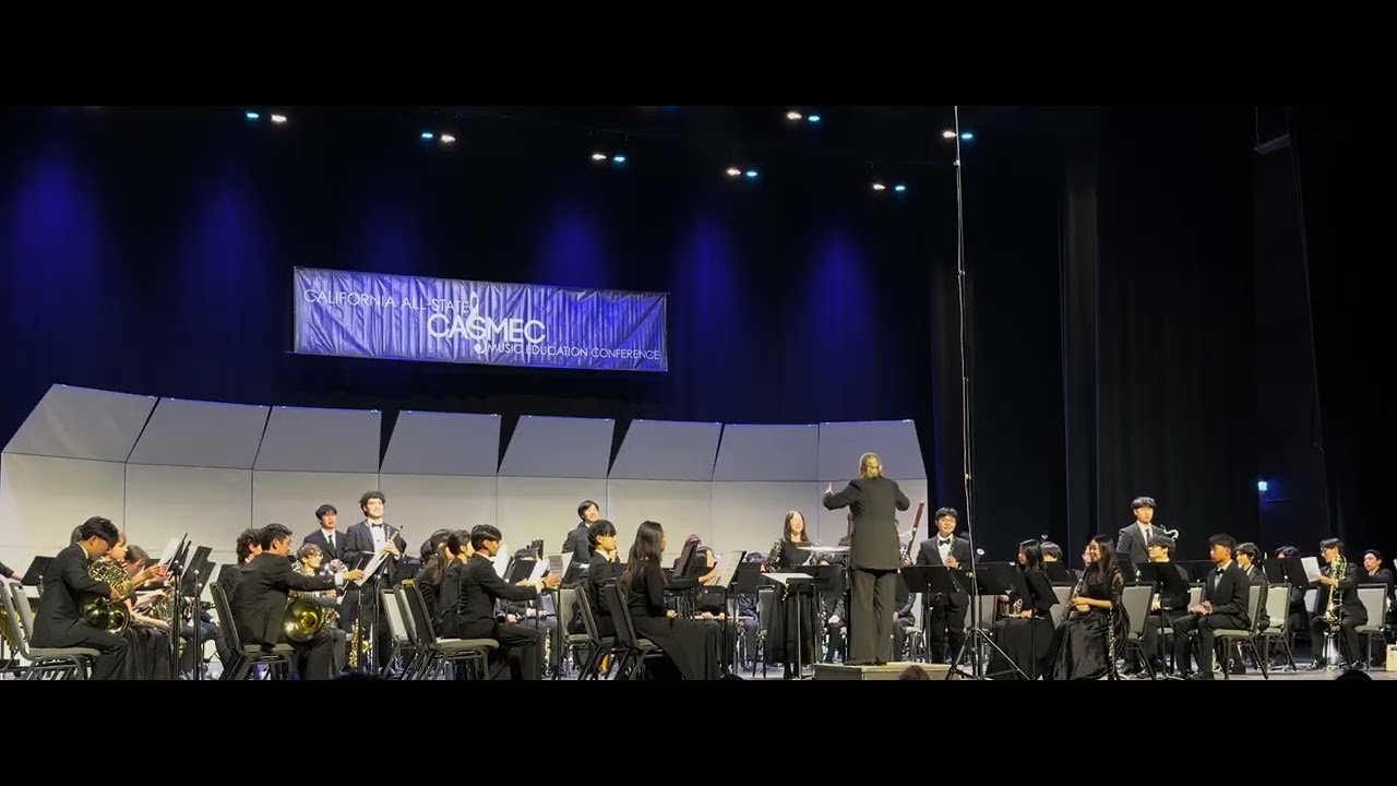 California All-State High School Honor Band Wind Symphony CASMEC 2026 (Conducted by Dr. C Rand)