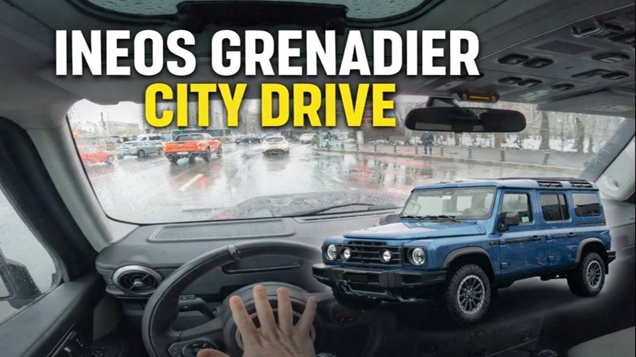 2024 Ineos Grenadier 3.0 Petrol 286 HP | City Drive | POV 4K 60 FPS