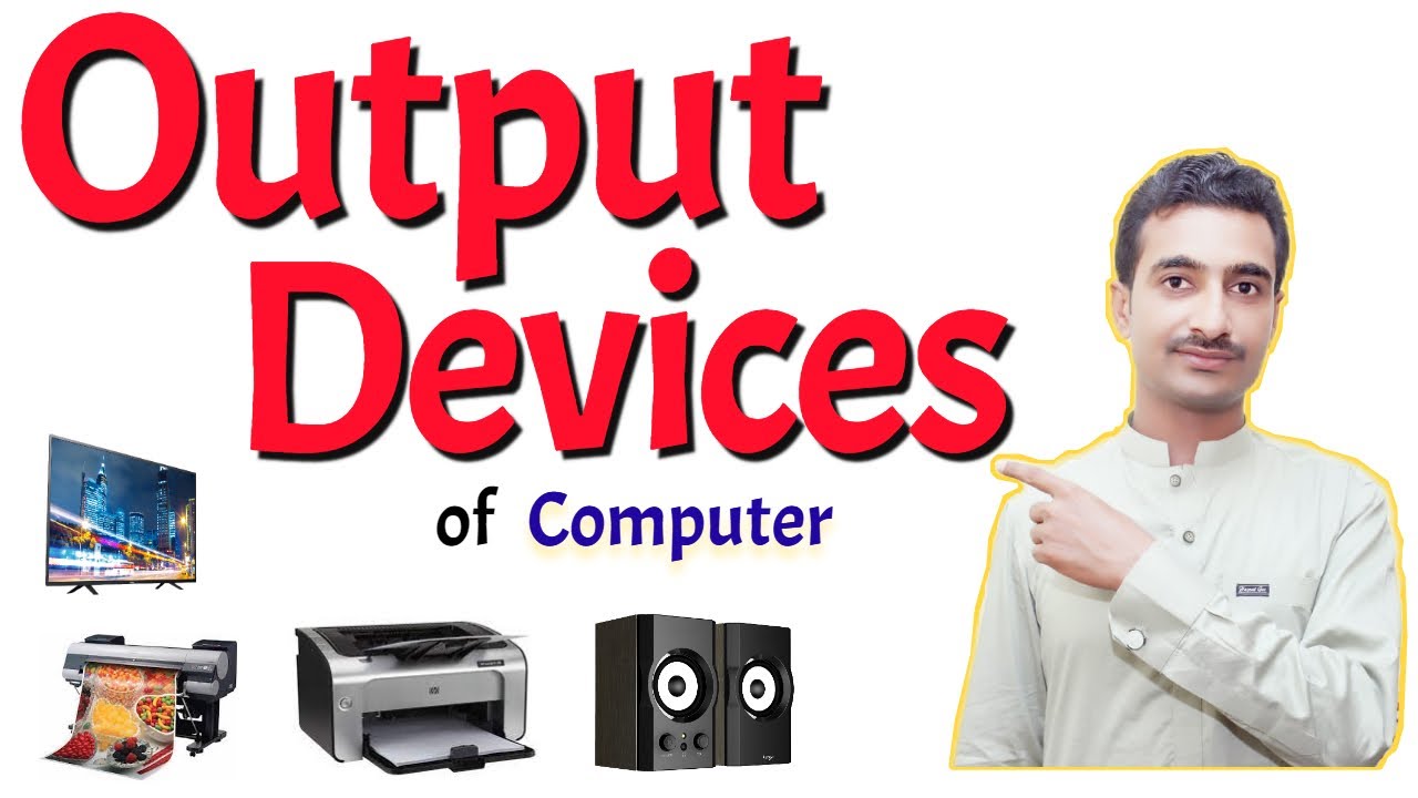 Output Devices of Computer -اردو / हिंदी