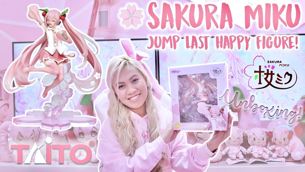 Sakura Miku Taito 2020 Jump Last Happy Figure 桜ミク | Review and Unboxing 47