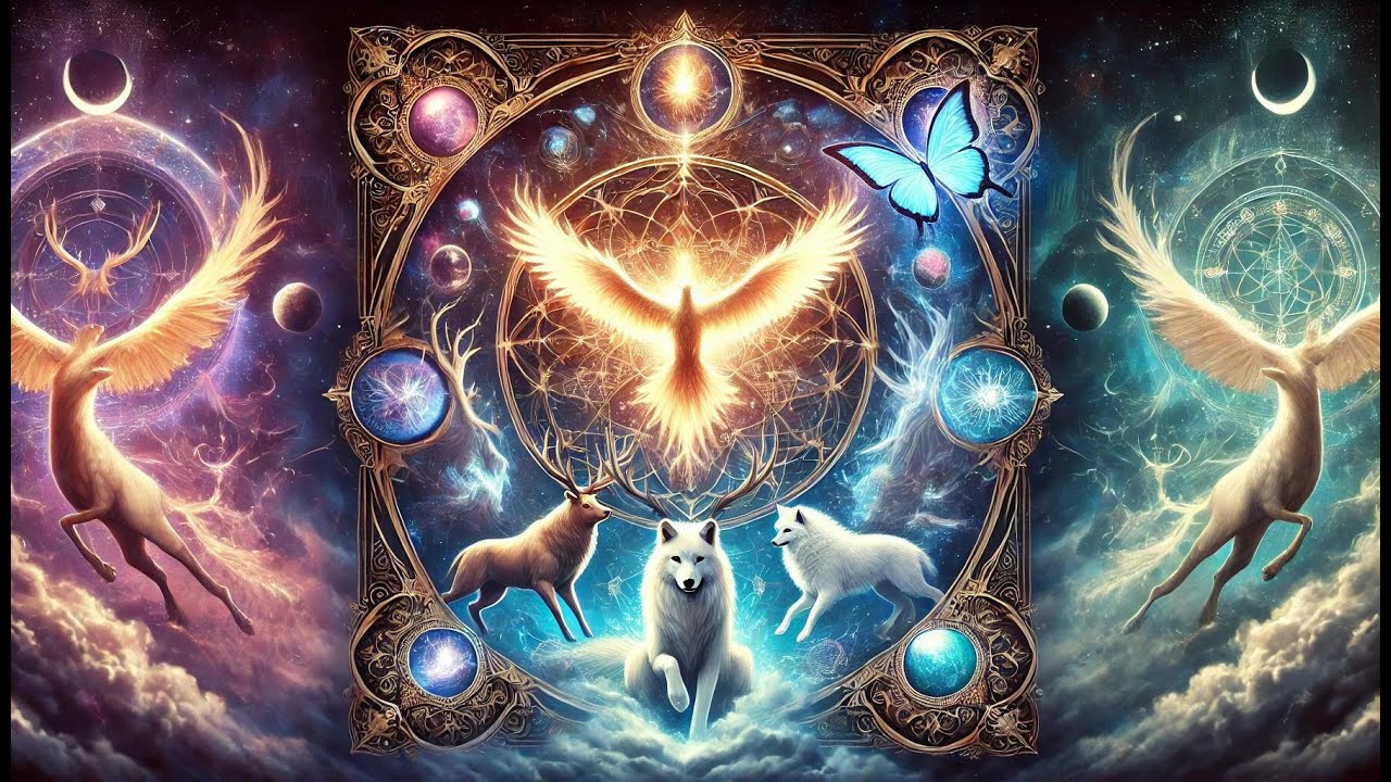 Spiritual Animal Journey | Mystical Creatures & Ancestral Ambience + Relaxing Meditative Music