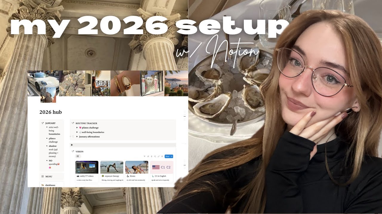 steal my 2026 planning system 🍓 a simple notion setup