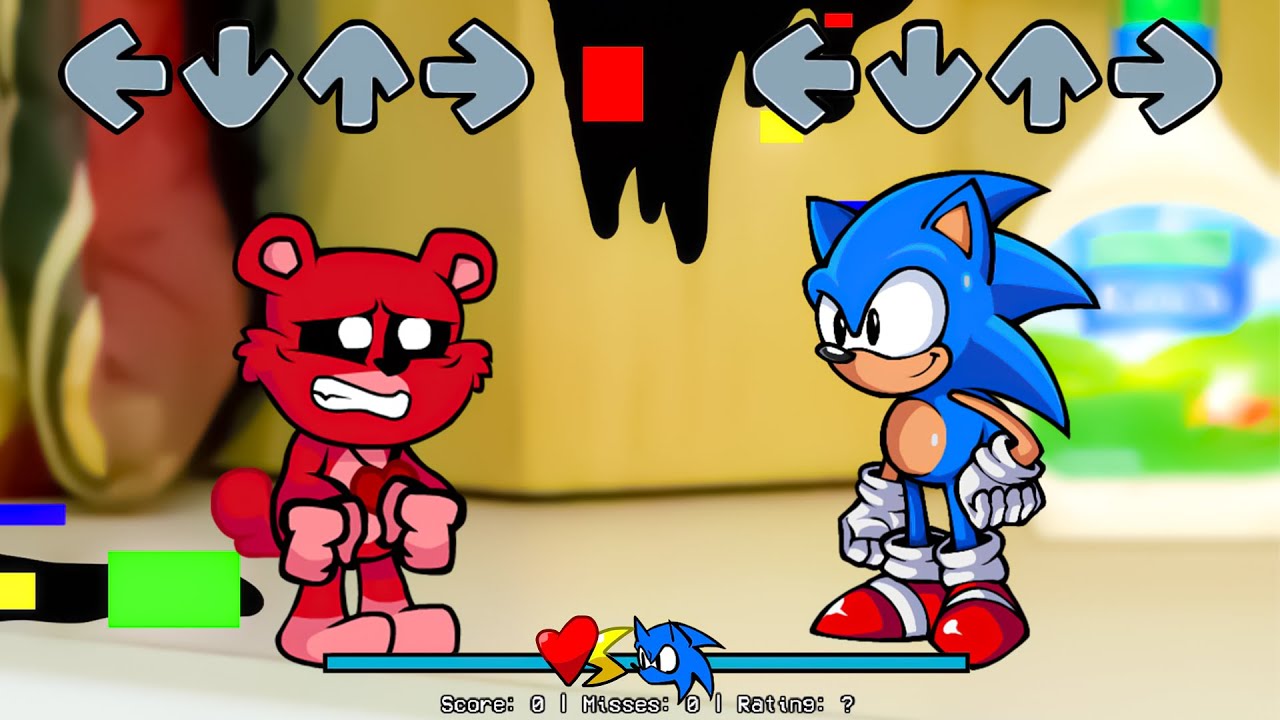 FNF Smiling Critters VS Sonic ALL PHASES Sings Sliced Pibby | Smiling Critters FNF Mods