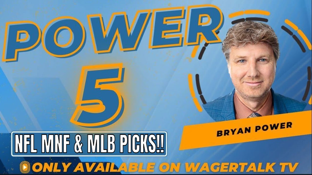 5 FREE Plays! | Monday Night Football Predictions | MLB Picks Today | Power 5 for 9/8/25