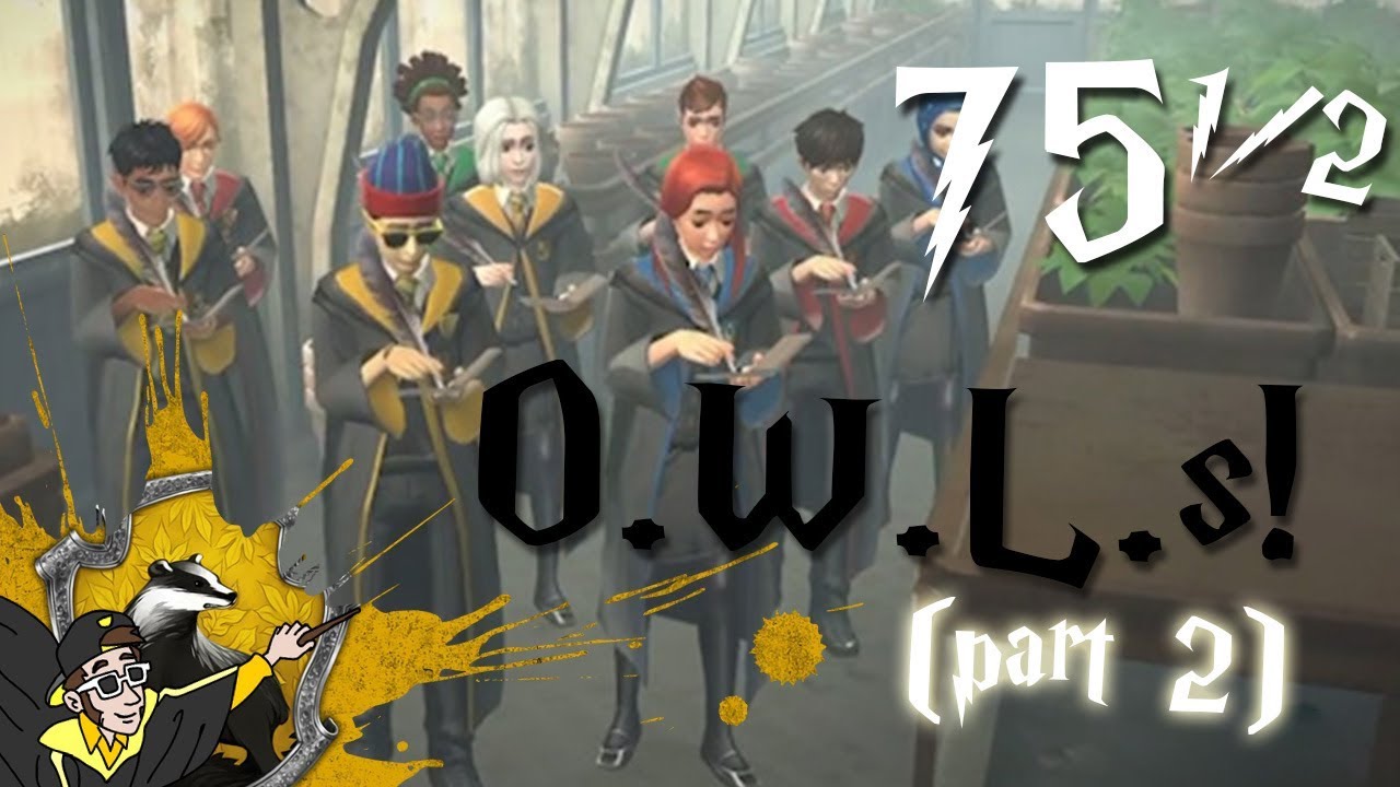 Hogwarts Mystery part 75½ -- Finishing the O.W.L.s! (second half)