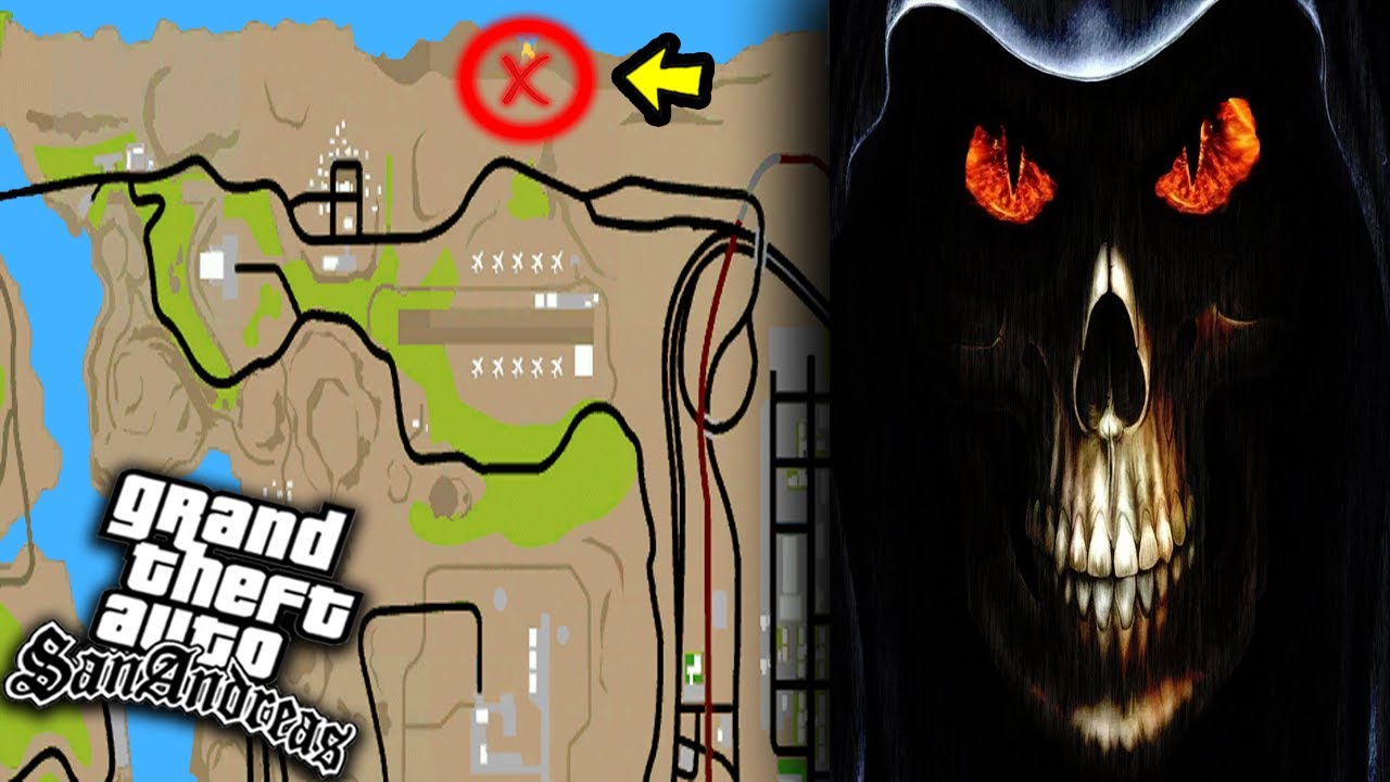 أخطر الاماكن في قراند سان اندرياس لا أنصحك بالاقتراب منها أبدا  GTA SAN ANDREAS Scariest Places