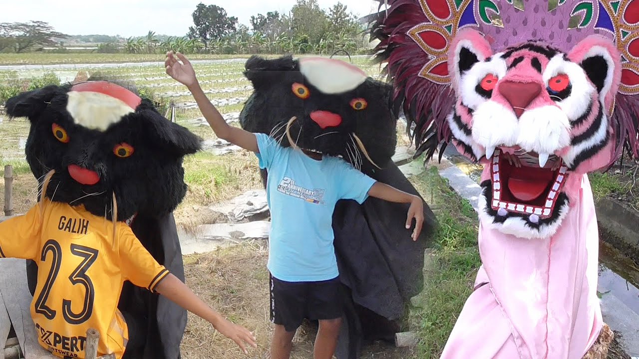 Barongan marah kepalanya botak