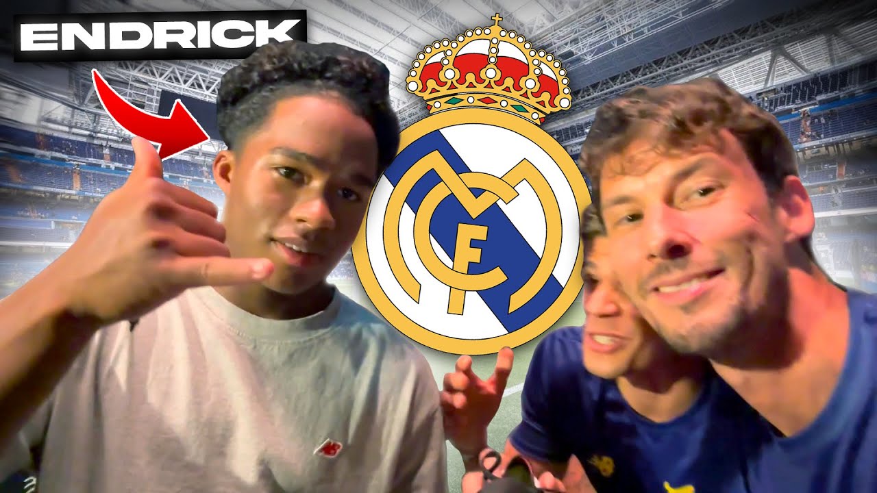 Ho conosciuto ENDRICK del Real Madrid🏆🇧🇷 Torneo 3 vs 3 di New Balance a Madrid🔥⚽️