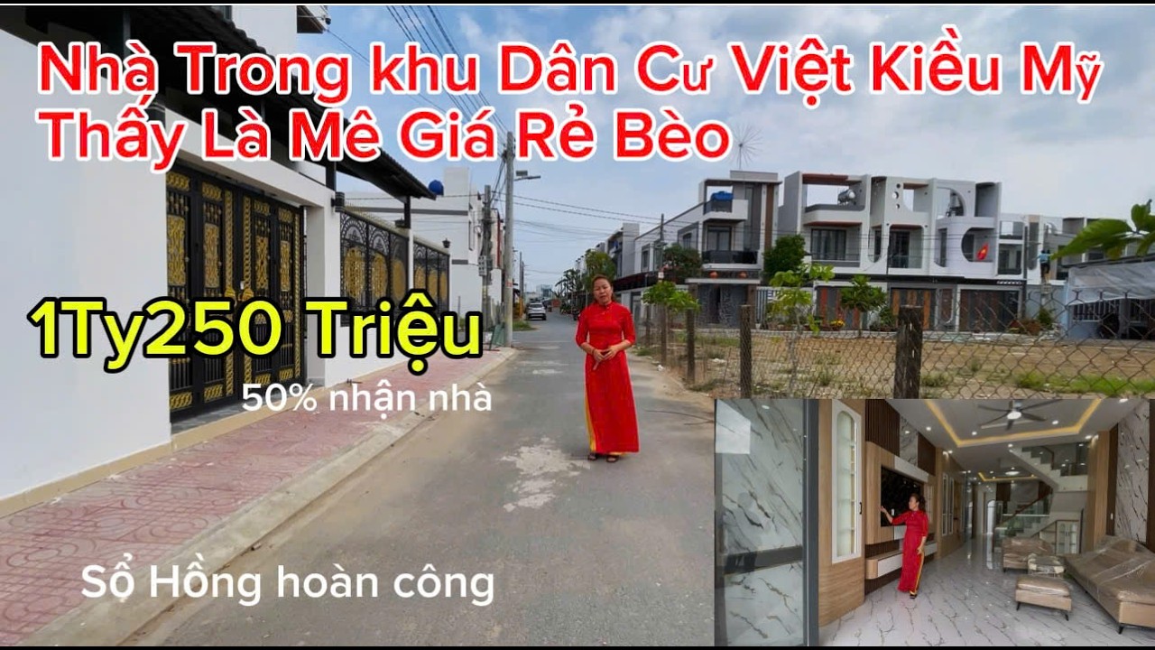 Tập 101: Nhà Trong Khu Dân Cư Việt Kiều – Giá Chỉ 1 Tỷ 250 Triệu ,Sổ Hồng Hoàn Công