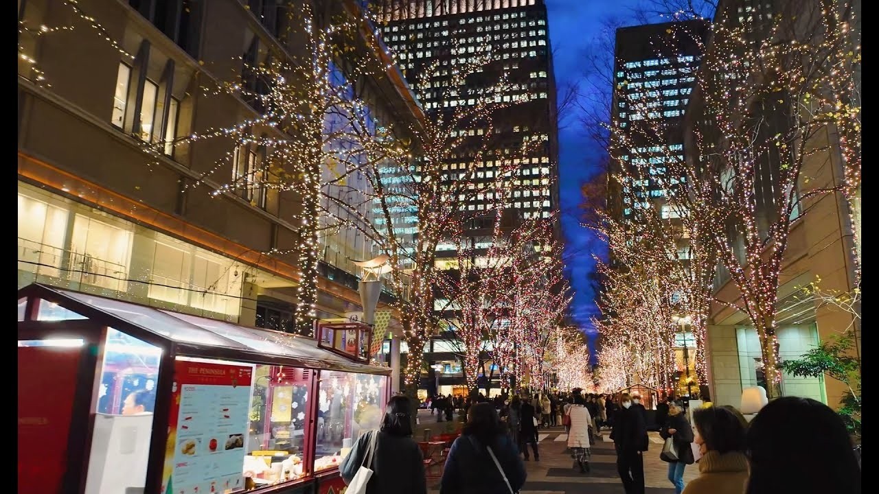 丸の内イルミネーション 2025 東京駅ライトアップ 丸の内仲通り 行幸通り