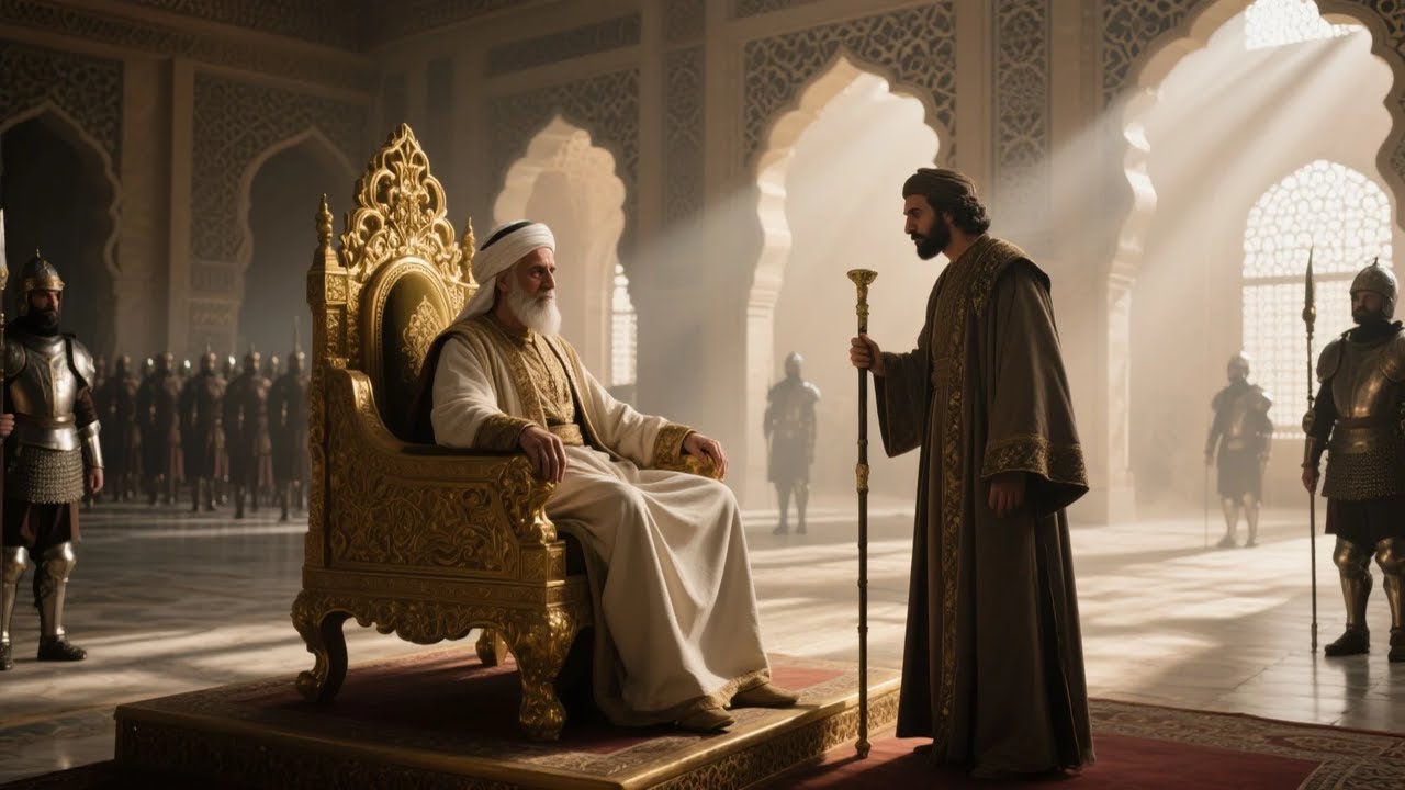 قصة الملك العادل والرجل الحكيم  من السخرية إلى الإلهام كيف غيّر الحكيم رؤية الناس