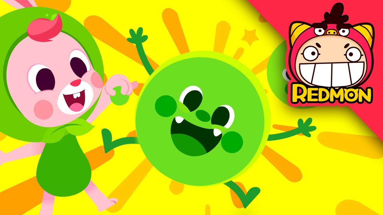Green peas song | Food songs | Nursery rhymes | REDMON