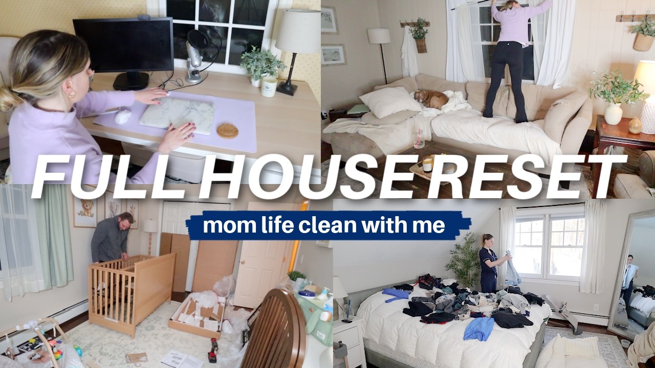you're going to clean you're entire house today | how I stay motivated to clean and be productive