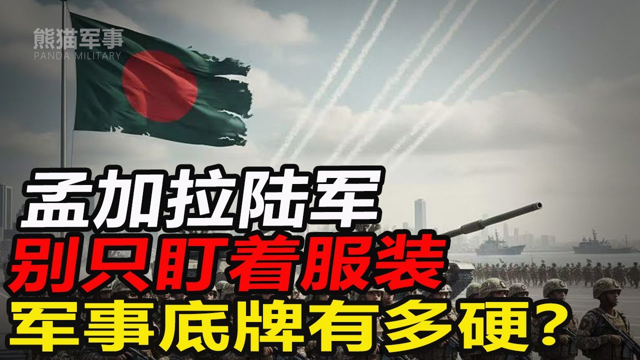 南亚“小中国”？解剖孟加拉国“几乎全中械”的钢铁军团！#熊猫军事