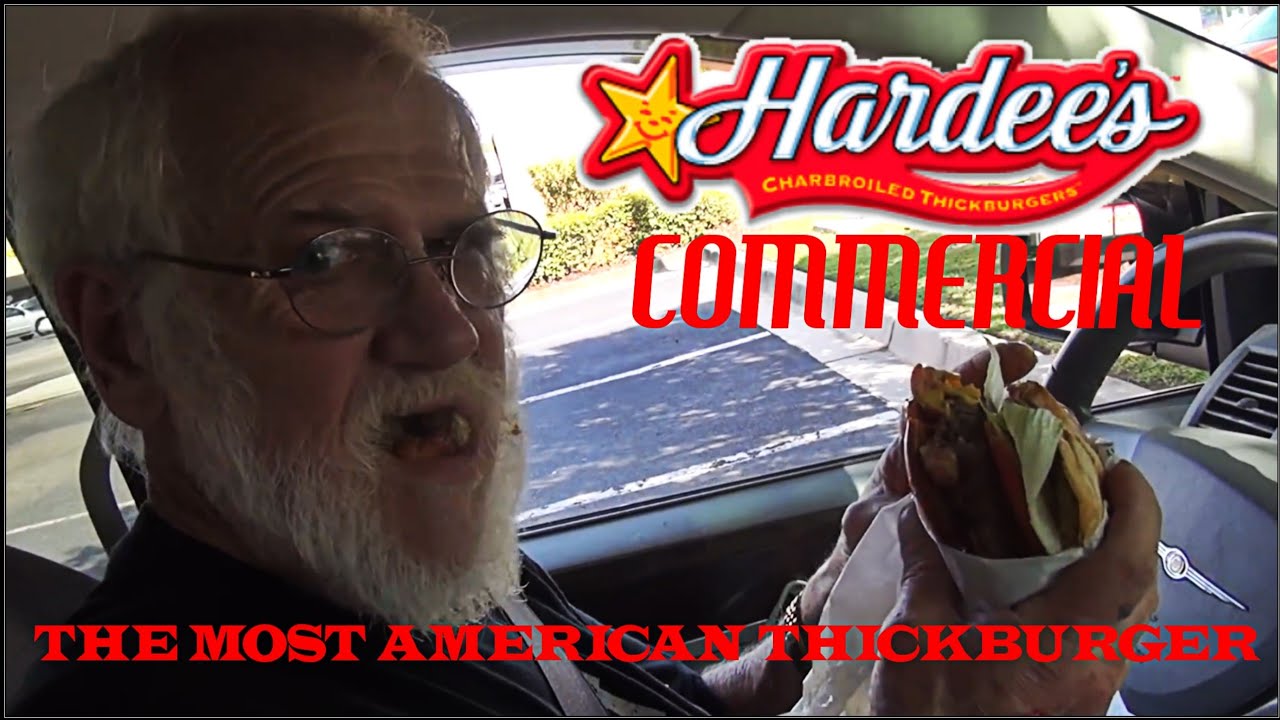 Злой дедушка «Самый американский толстый бургер» | Реклама | Hardee's