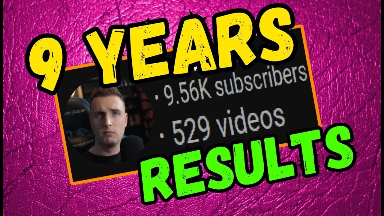 9 лет на YouTube: Я действительно неудачник?