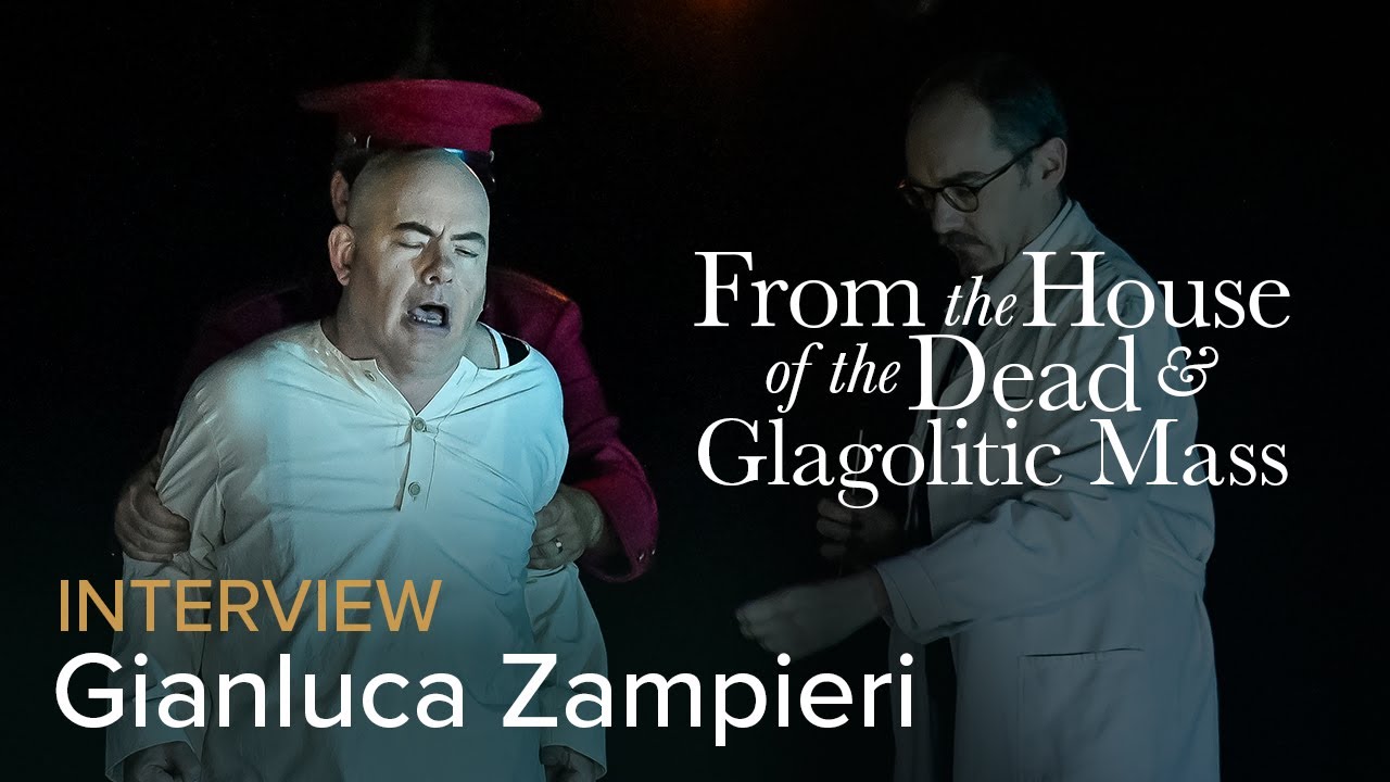 Tenor Gianluca Zampieri in the role of Luka – FROM THE HOUSE OF THE DEAD Janáček