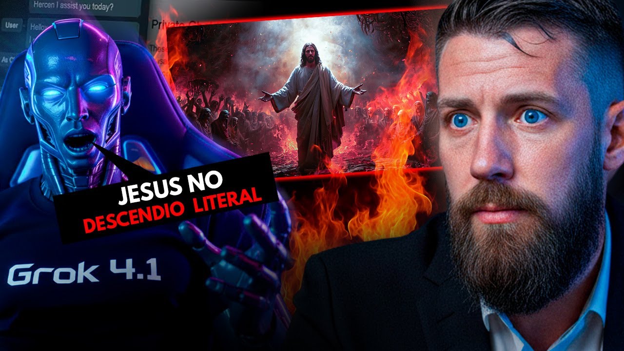 Dialogo con Grok 4.1 ¿Jesús descendió al infierno?  La IA más potente  sorprende con su respuesta