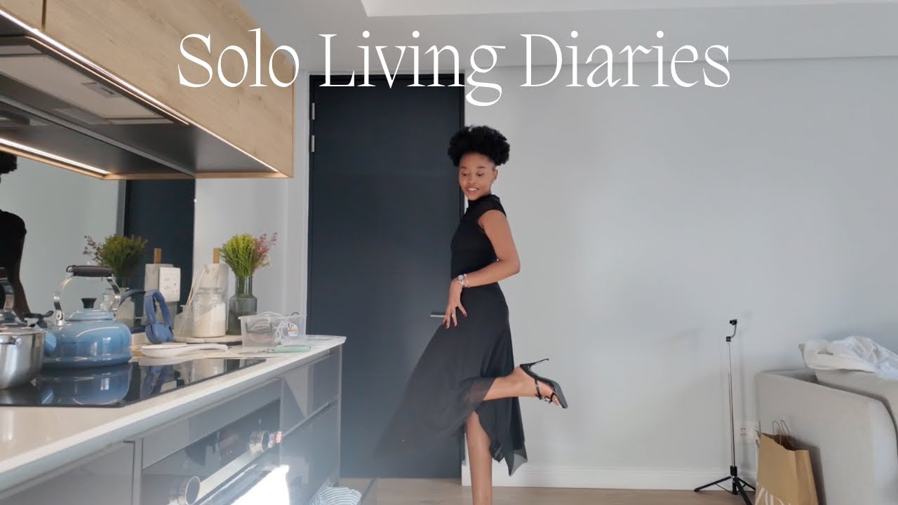 solo living diaries |spending time with my grandma +baking bread + going home+dressing up for awards